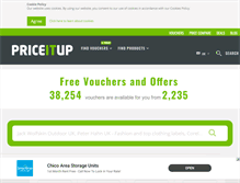Tablet Screenshot of priceitup.co.uk